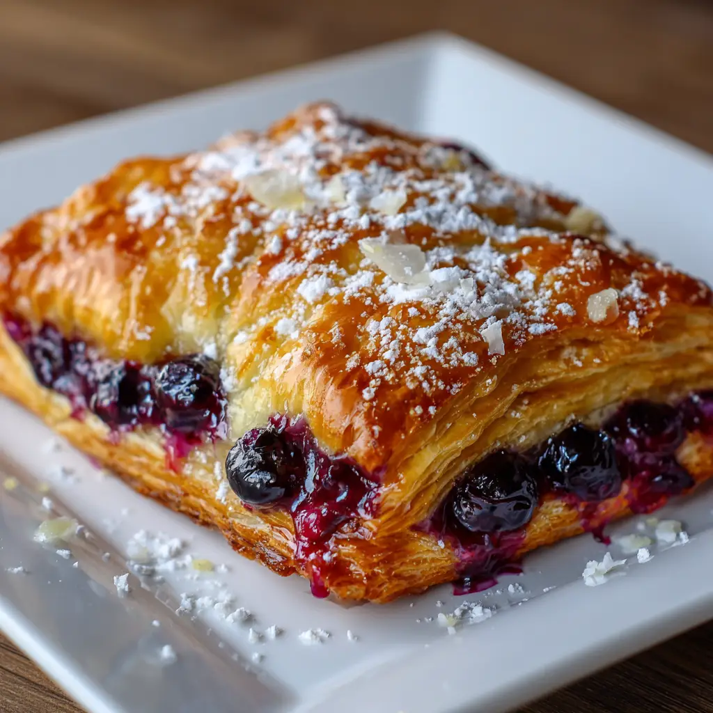 Homemade Blueberry Lemon Danish That Will Delight You!