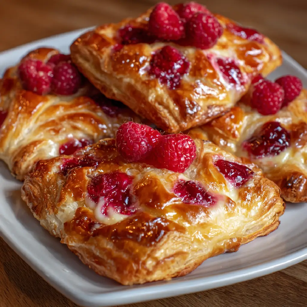 Raspberry Cheesecake Danish Pastry: A Delightful Treat Awaits!