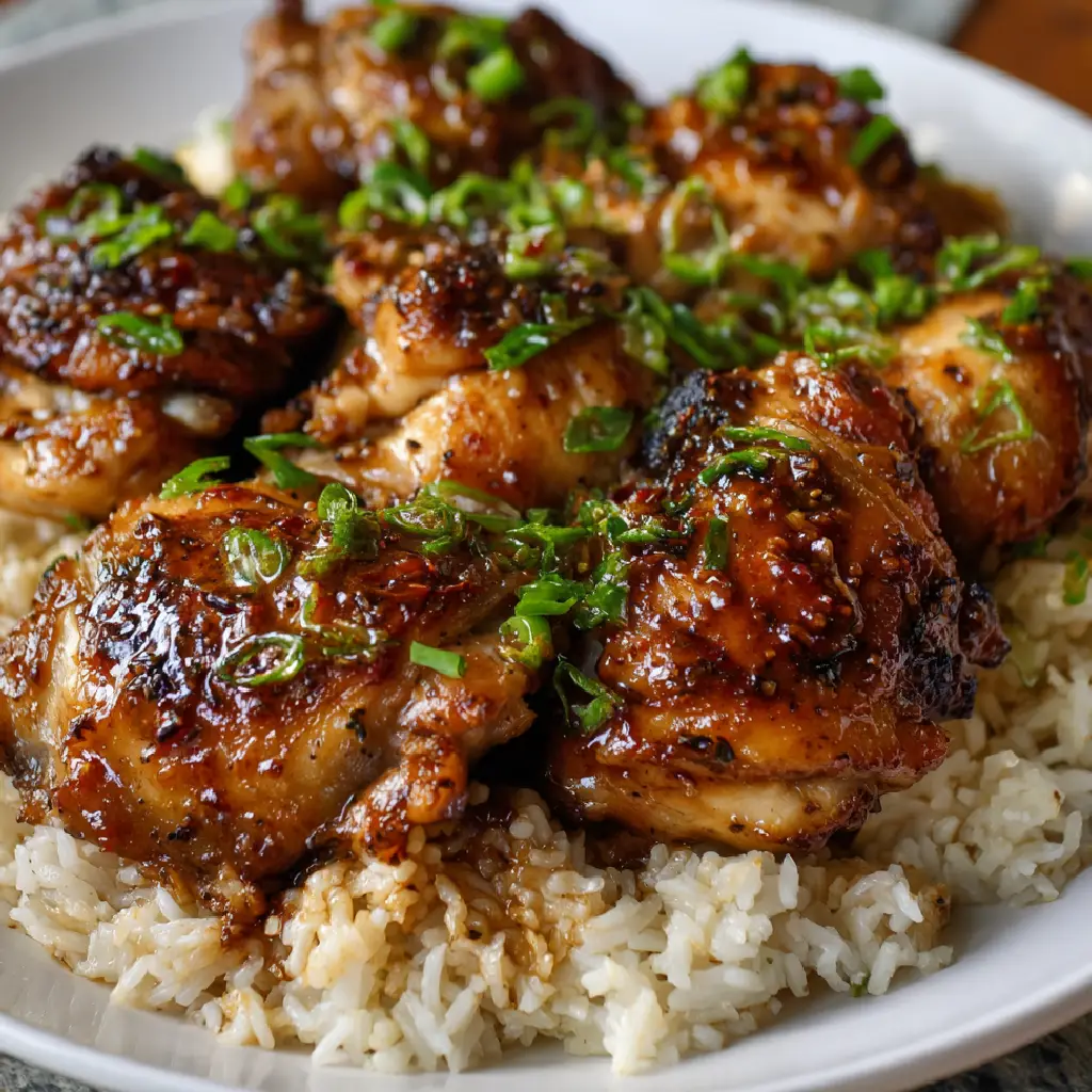 Spicy Maple Chicken & Coconut Rice: A Flavorful Delight!