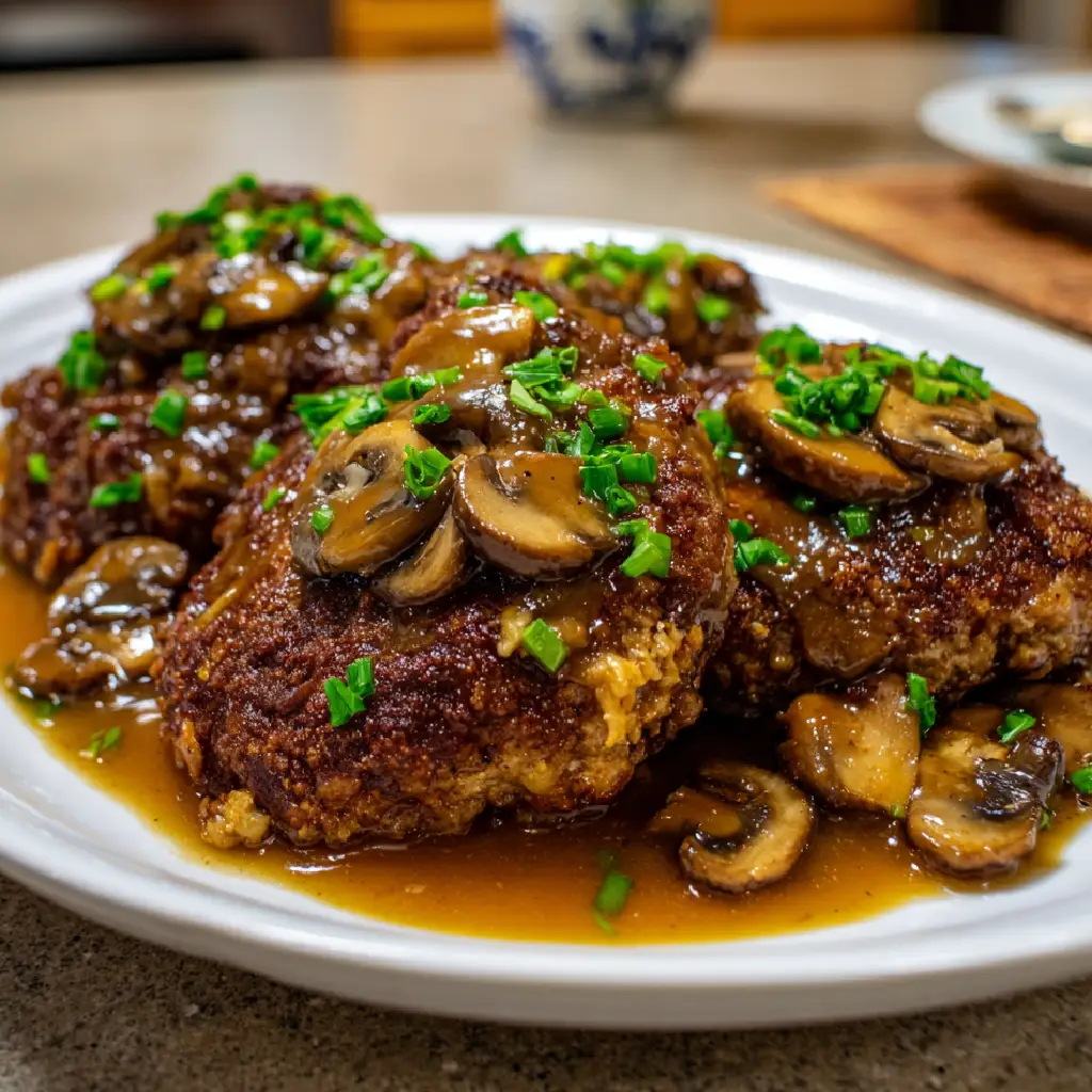 Homemade Salisbury Steak: Enjoy a Delicious Dinner Tonight!