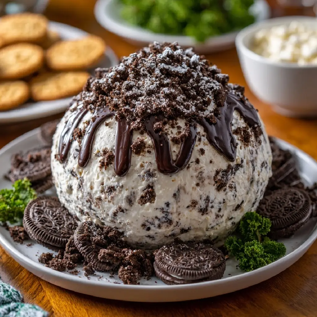 Oreo Cookies and Cream Cheese Ball: A Delicious Treat!