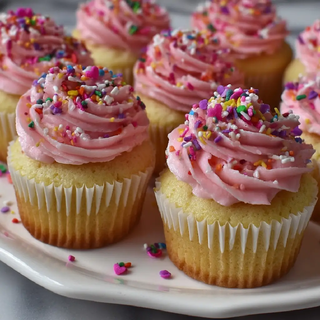 Galentine’s Confetti Cupcakes: A Sweet Celebration Delight!