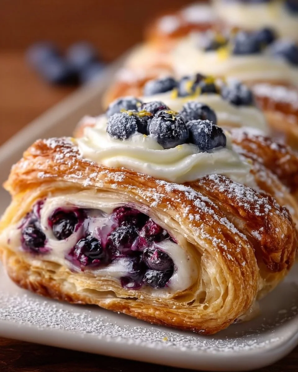 Blueberry Cream Cheese Pastry