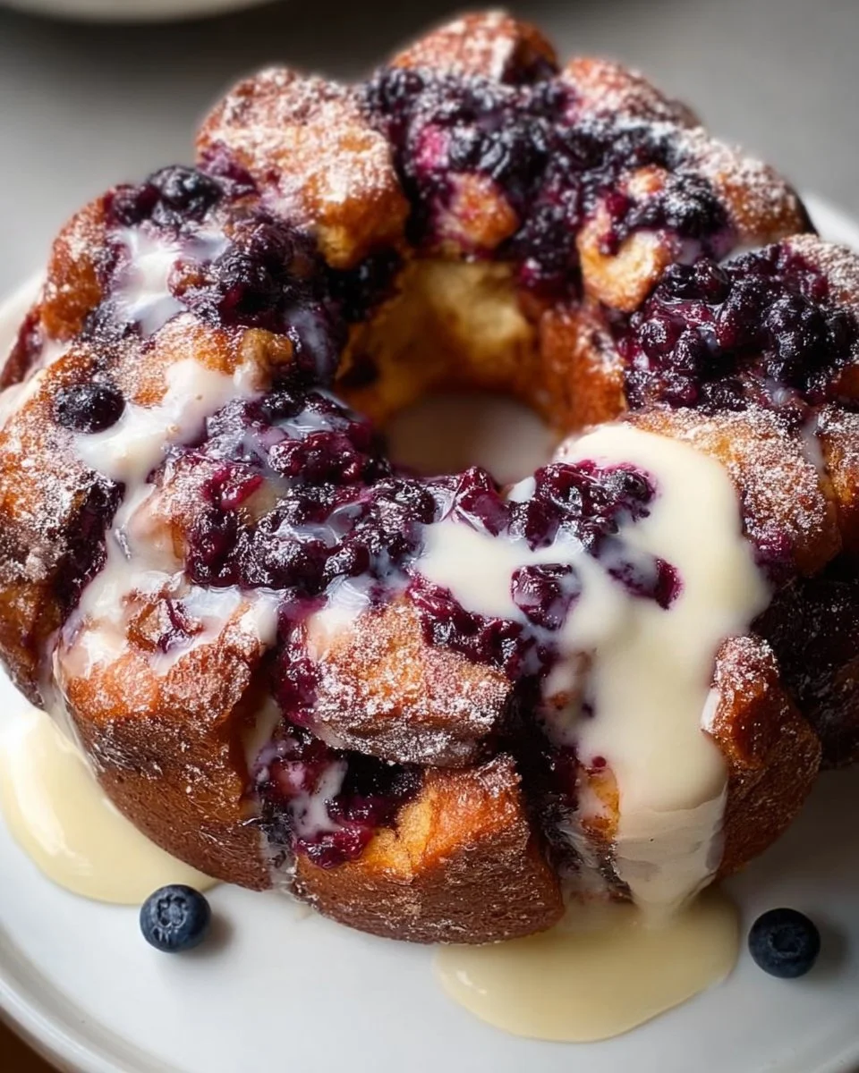 Blueberry Monkey Bread