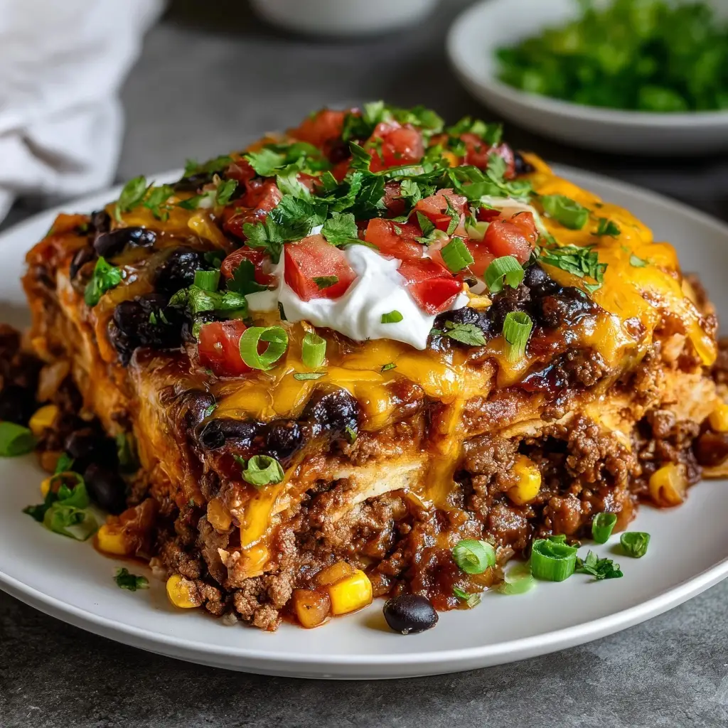 Southern Five Layer Beef Casserole: A Comfort Food Delight!