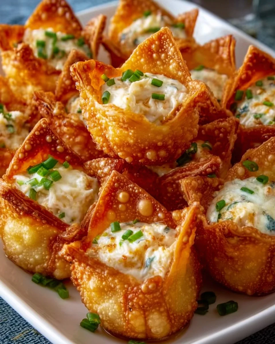 Crispy Crab Rangoon Bombs with Creamy Filling