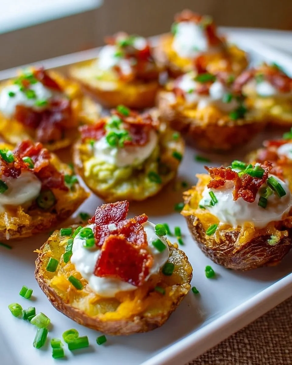 Crunchy Mini Potato Skins