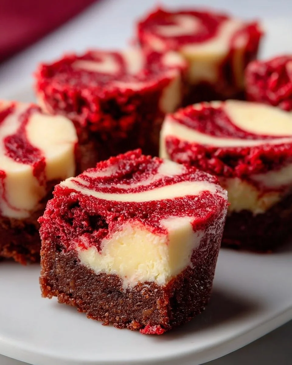 Homemade Red Velvet Brownie Bites – theamazingfood