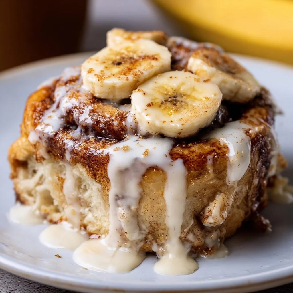 Banana Cinnamon Rolls Recipe