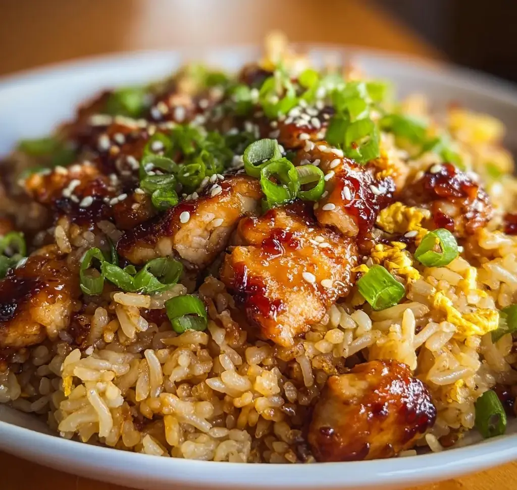 BBQ Chicken Fried Rice