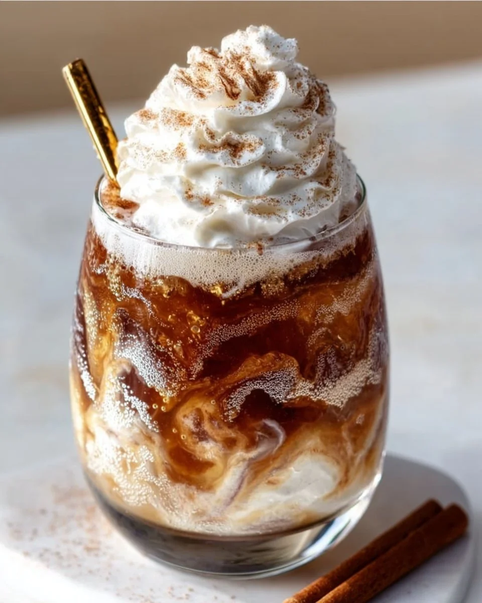Cinnamon Roll Dirty Soda