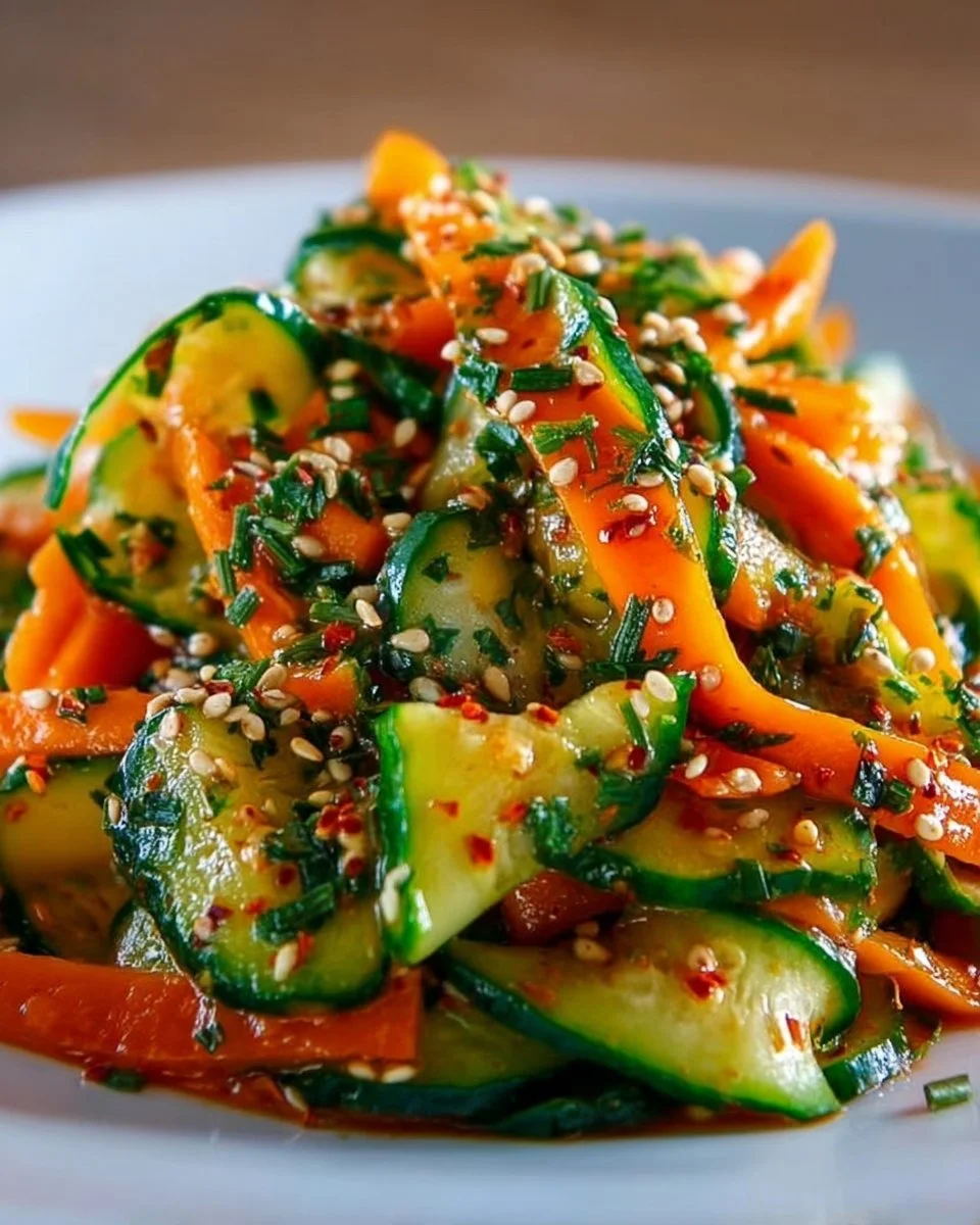 Cucumber Carrot Salad Recipe