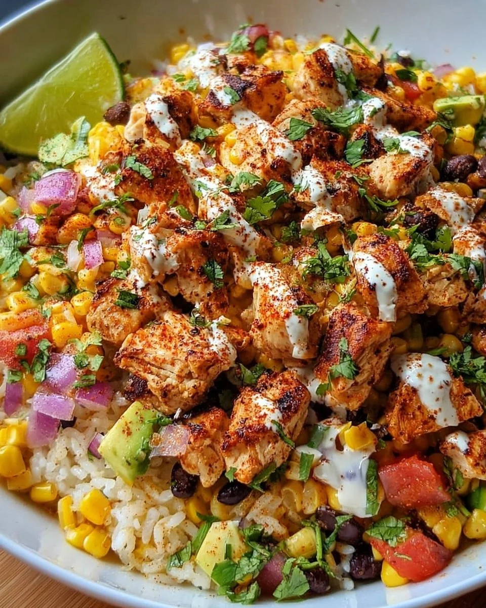 Easy Street Corn Chicken Bowl
