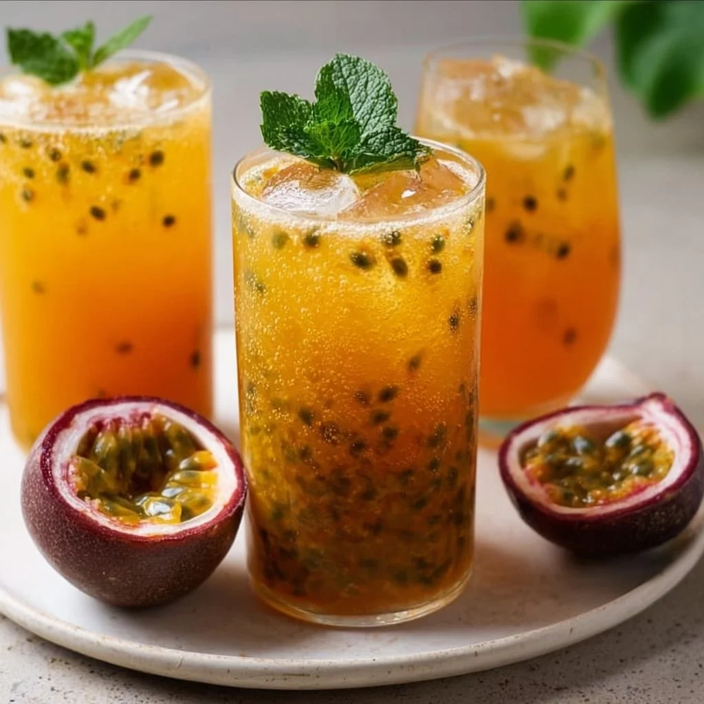 Passion Fruit Iced Tea Refreshing Recipe
