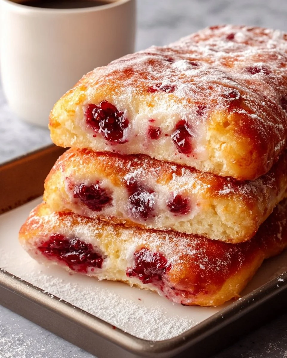 Quick Jam Donut Focaccia Recipe