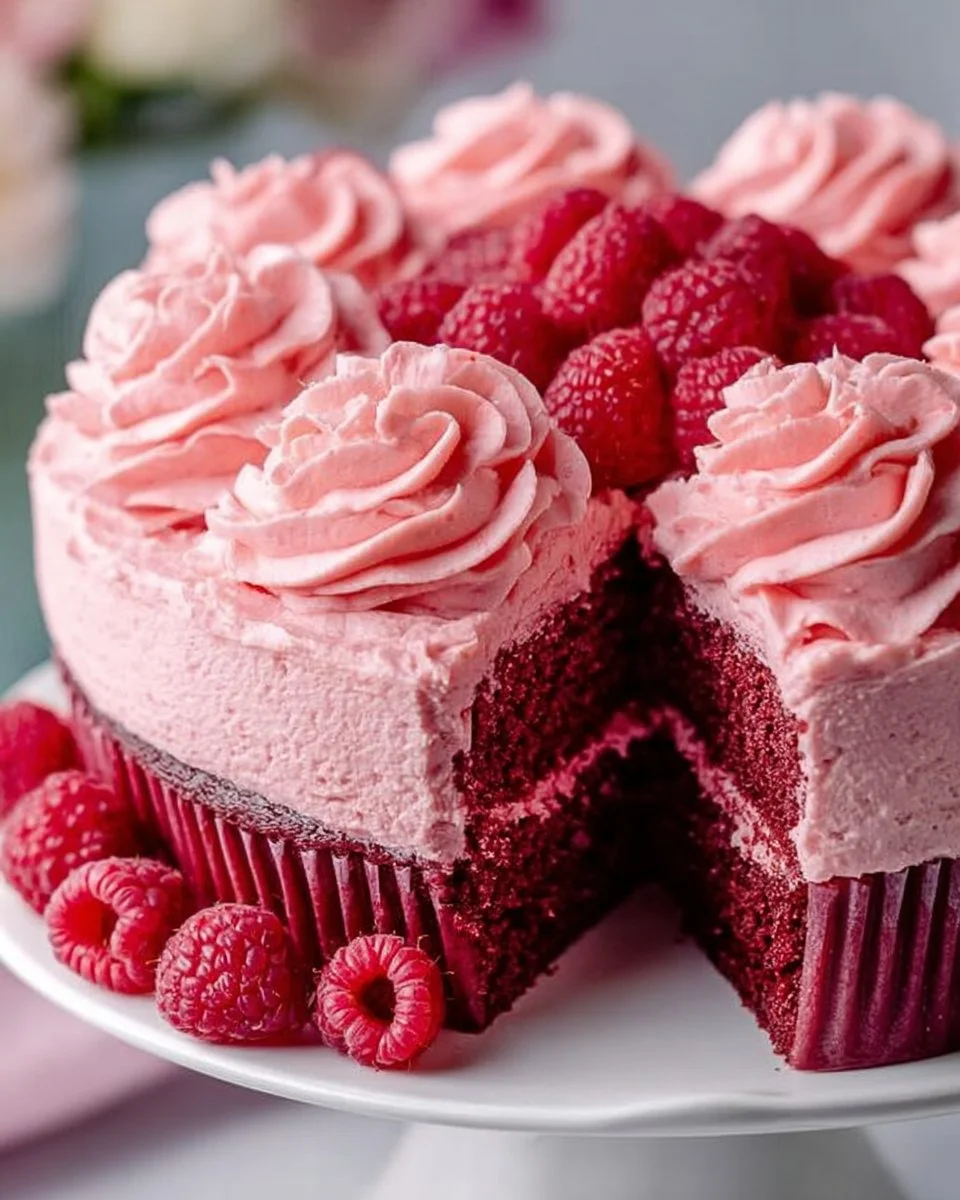 Raspberry Buttercream Frosting