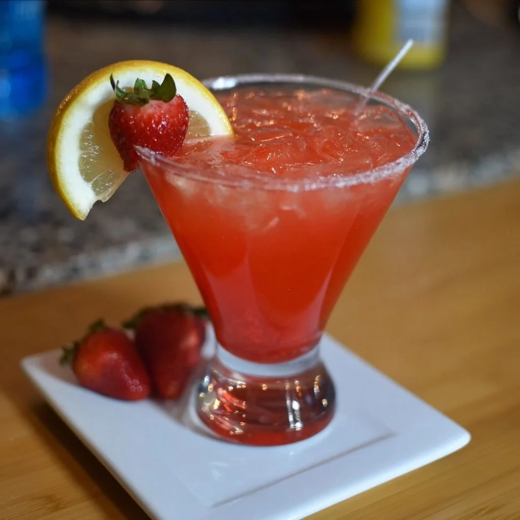 Strawberry Lemon Drop