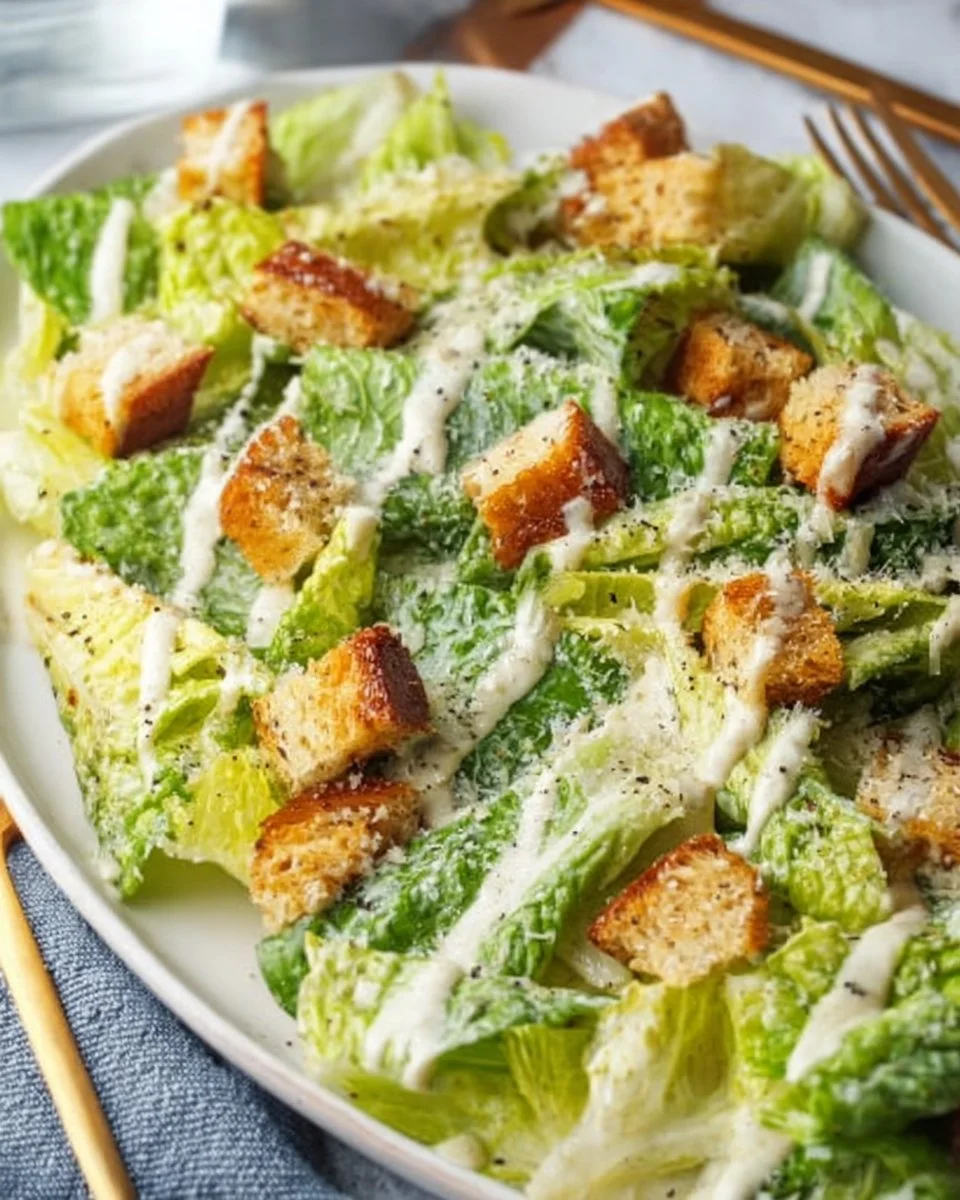 Creamy Caesar Salad