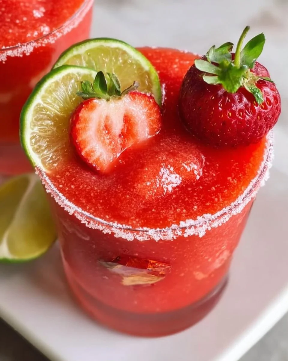 Frozen Strawberry Margarita