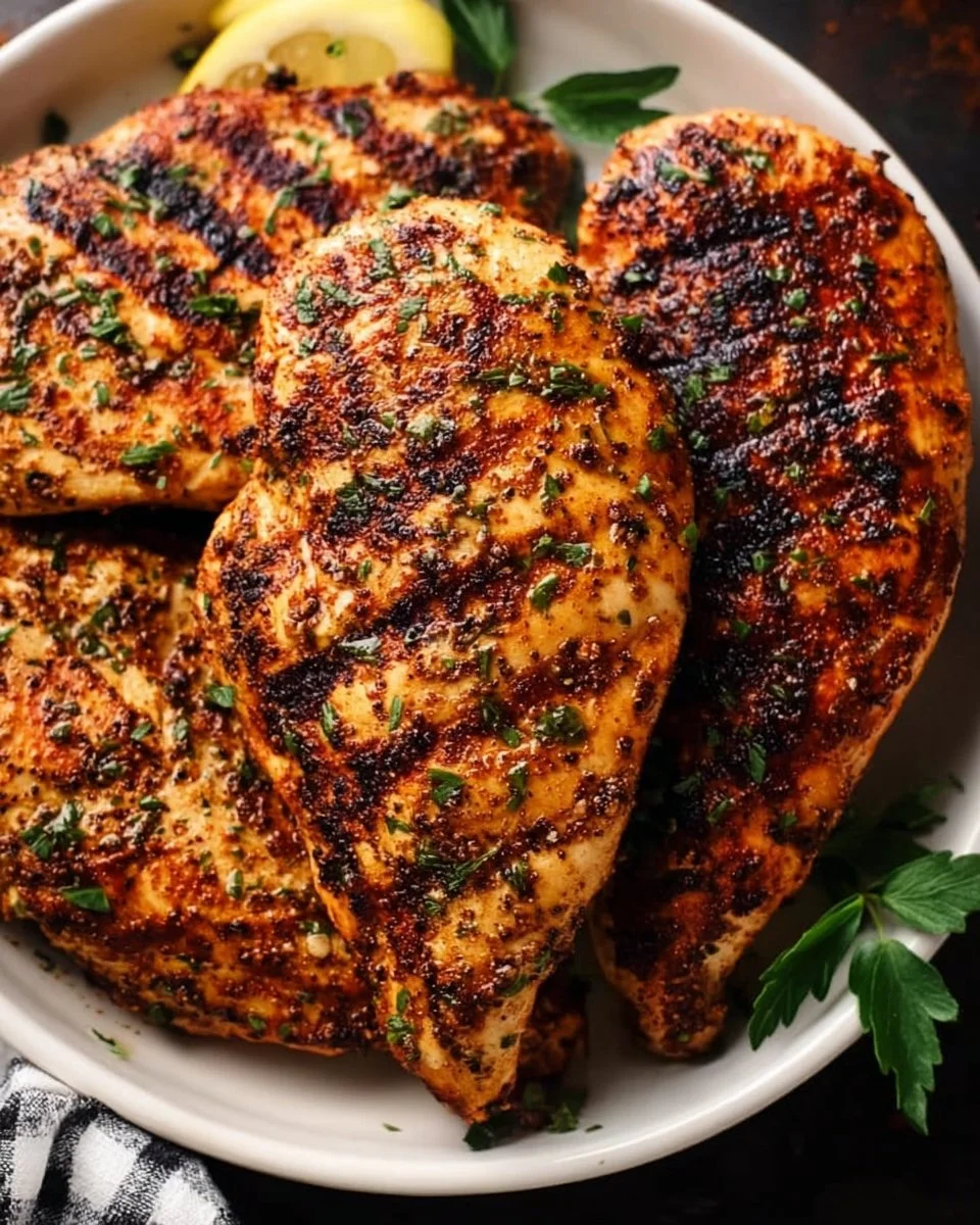 Juicy Grilled Chicken Breast