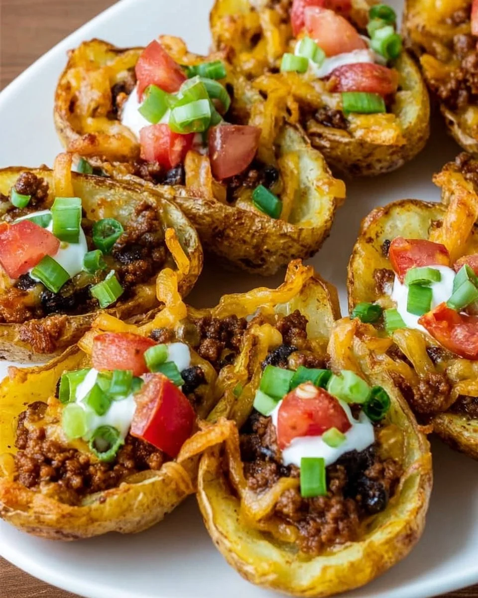 Loaded Mexican Potato Skins