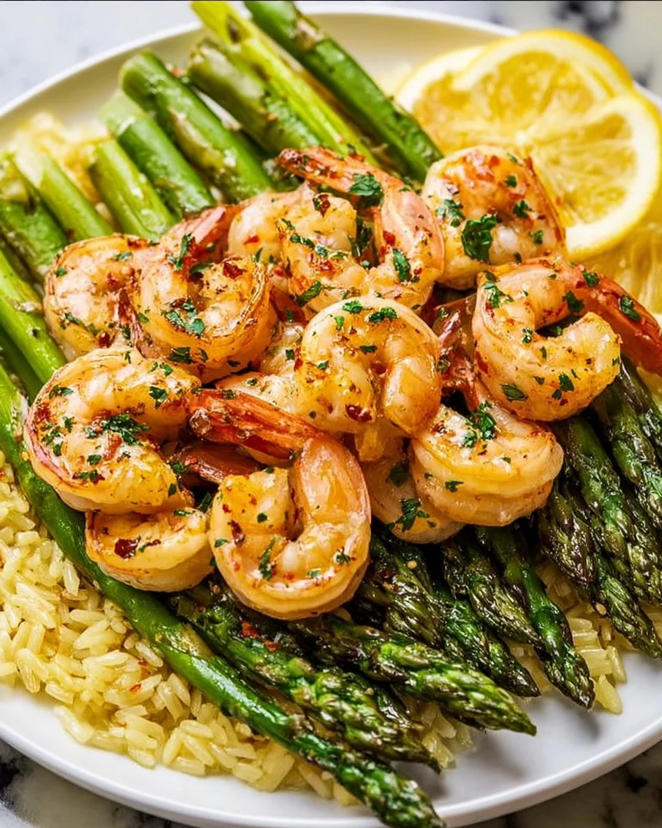Sheet Pan Shrimp and Asparagus