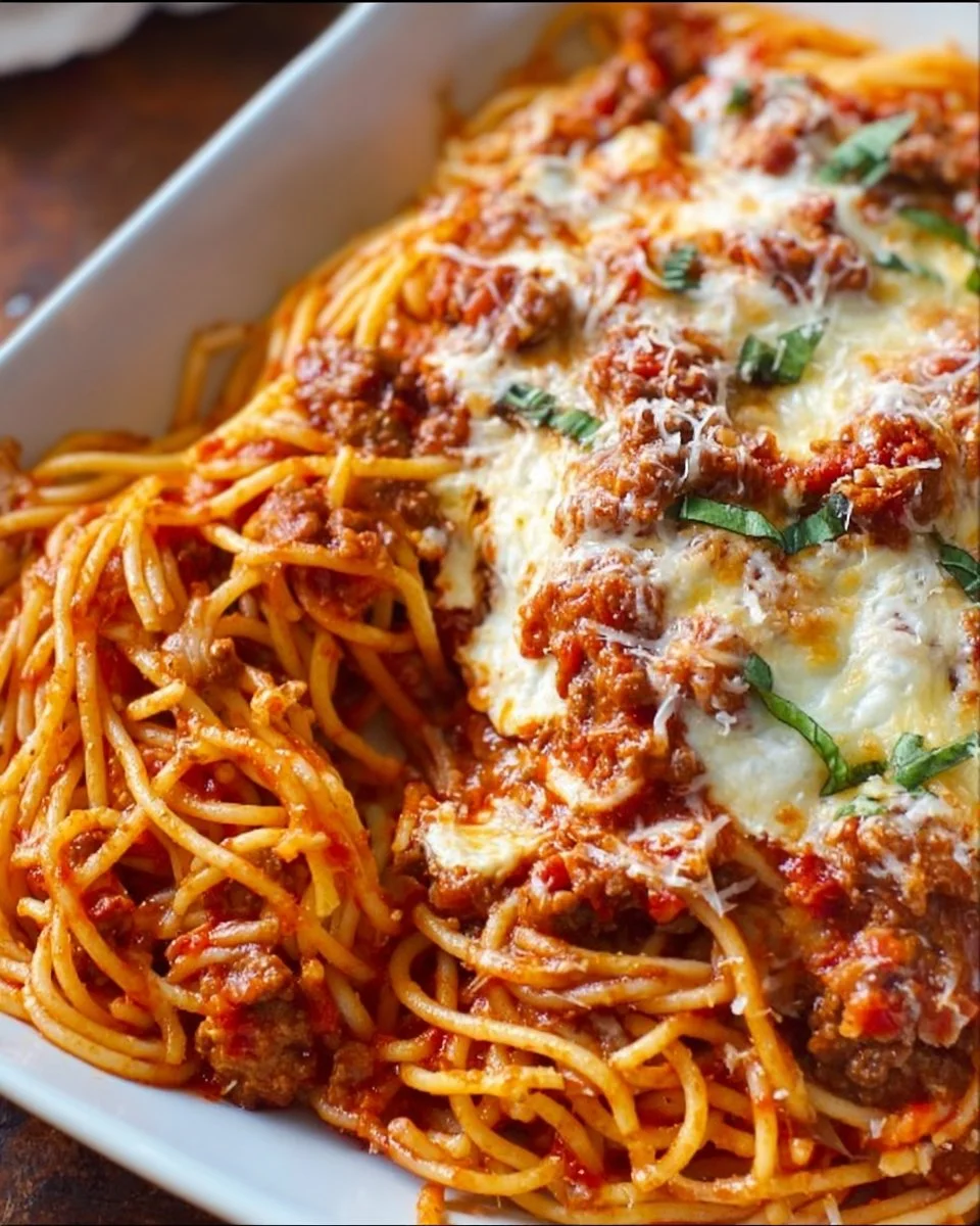 Spaghetti Casserole