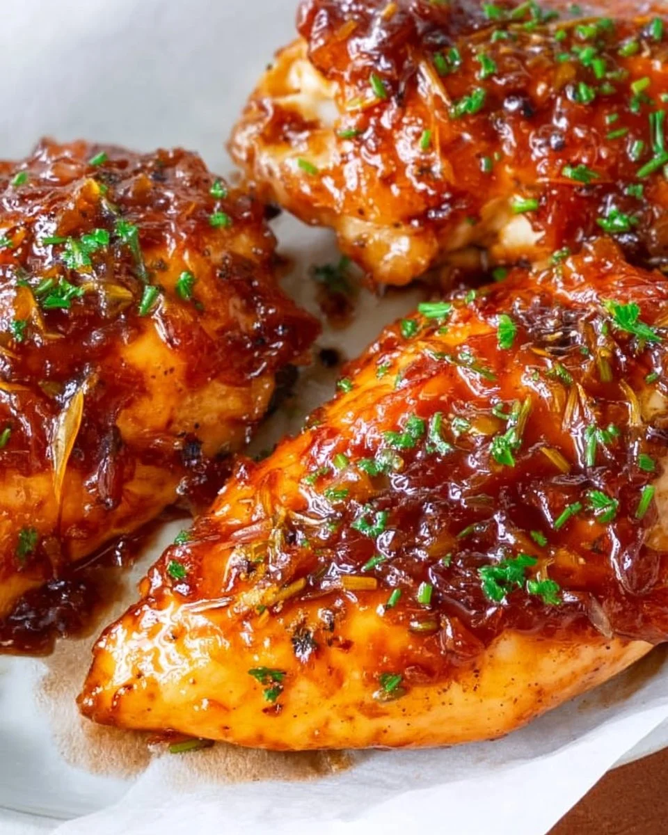 Sweet and Sour Apricot Chicken