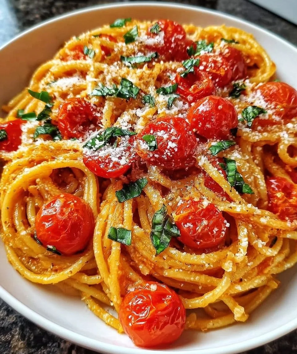 Tomato Garlic Pasta