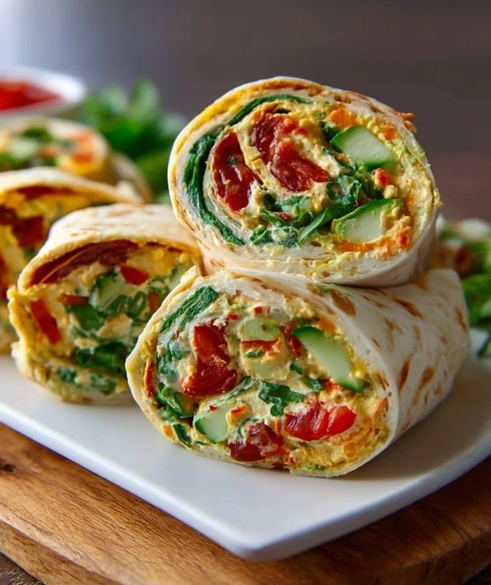 Vegetarian Wrap Rolls