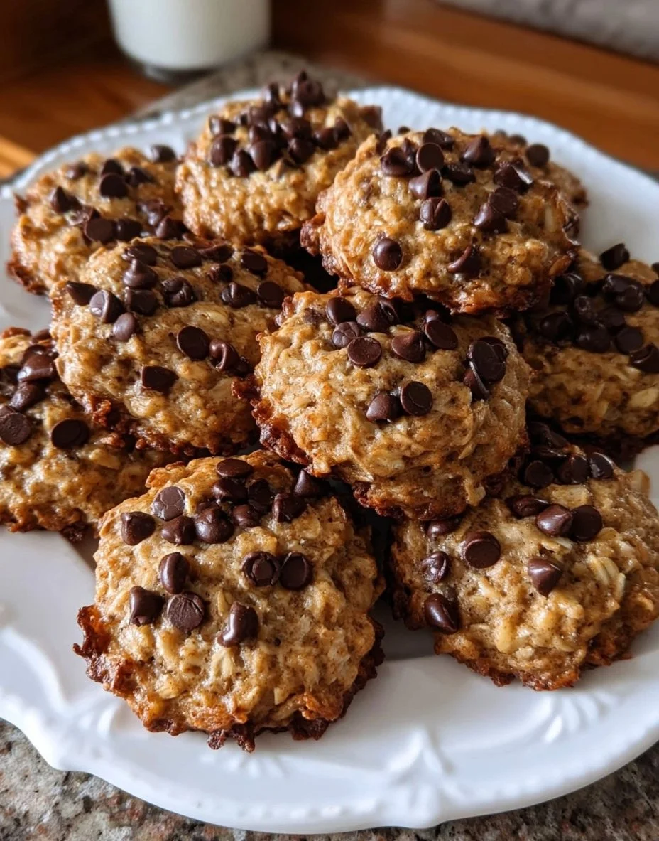 Easy Banana Oatmeal Cookies