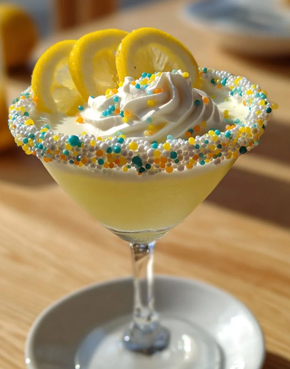 Lemon Cupcake Martini